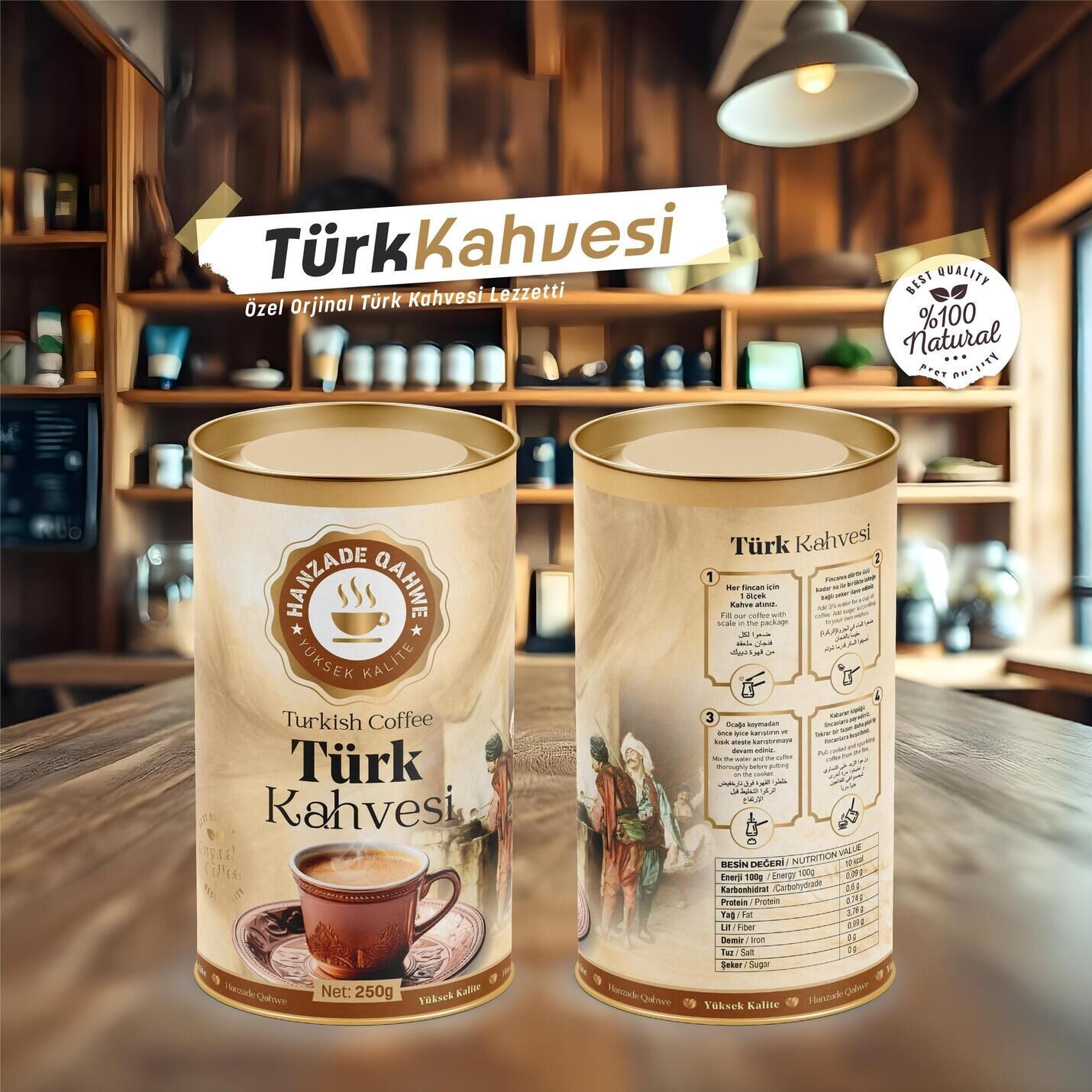 Türk Kahvesi 250 GR