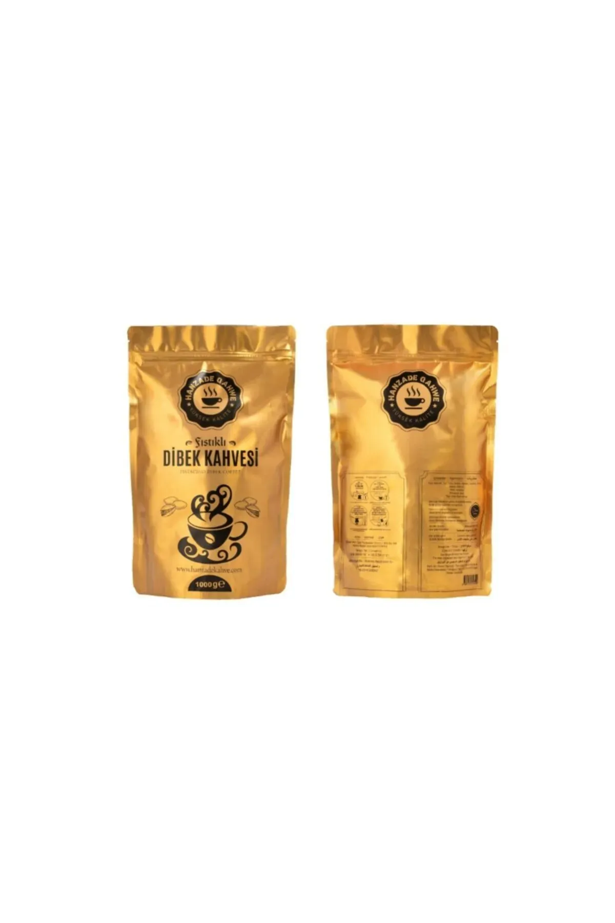 Fıstıklı Türk Dibek Kahvesi 1000 GR
